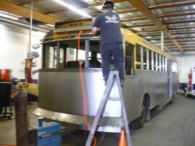 Custom Modified School Bus